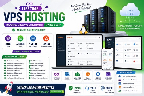 Lifetime cpanel vps hosting - cpanel,