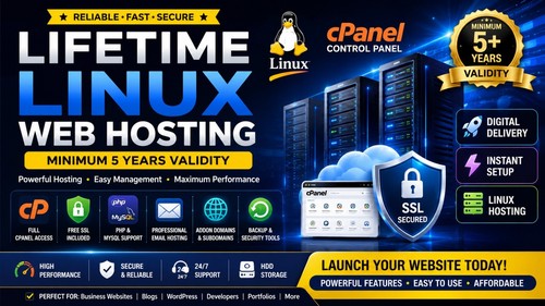 Lifetime web hosting linux - lifetime,