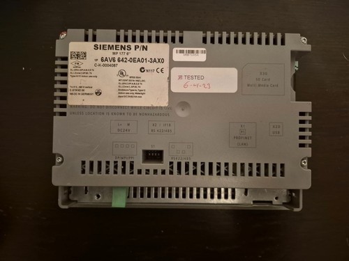 Siemens simatic hmi 6av6 - simatic,